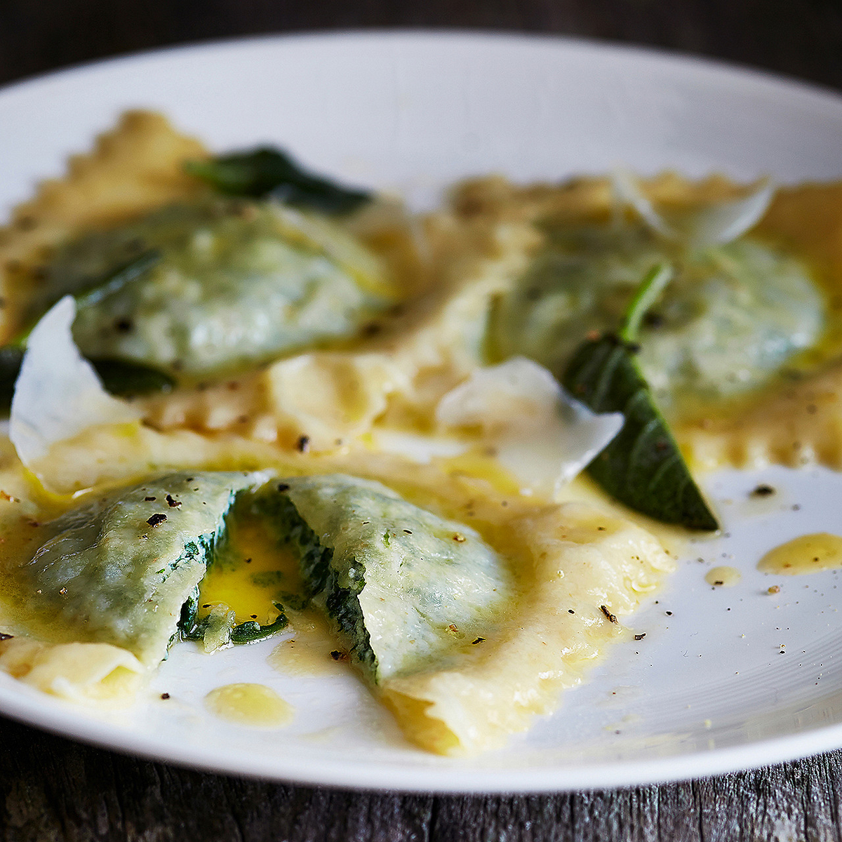 Spinachravioli